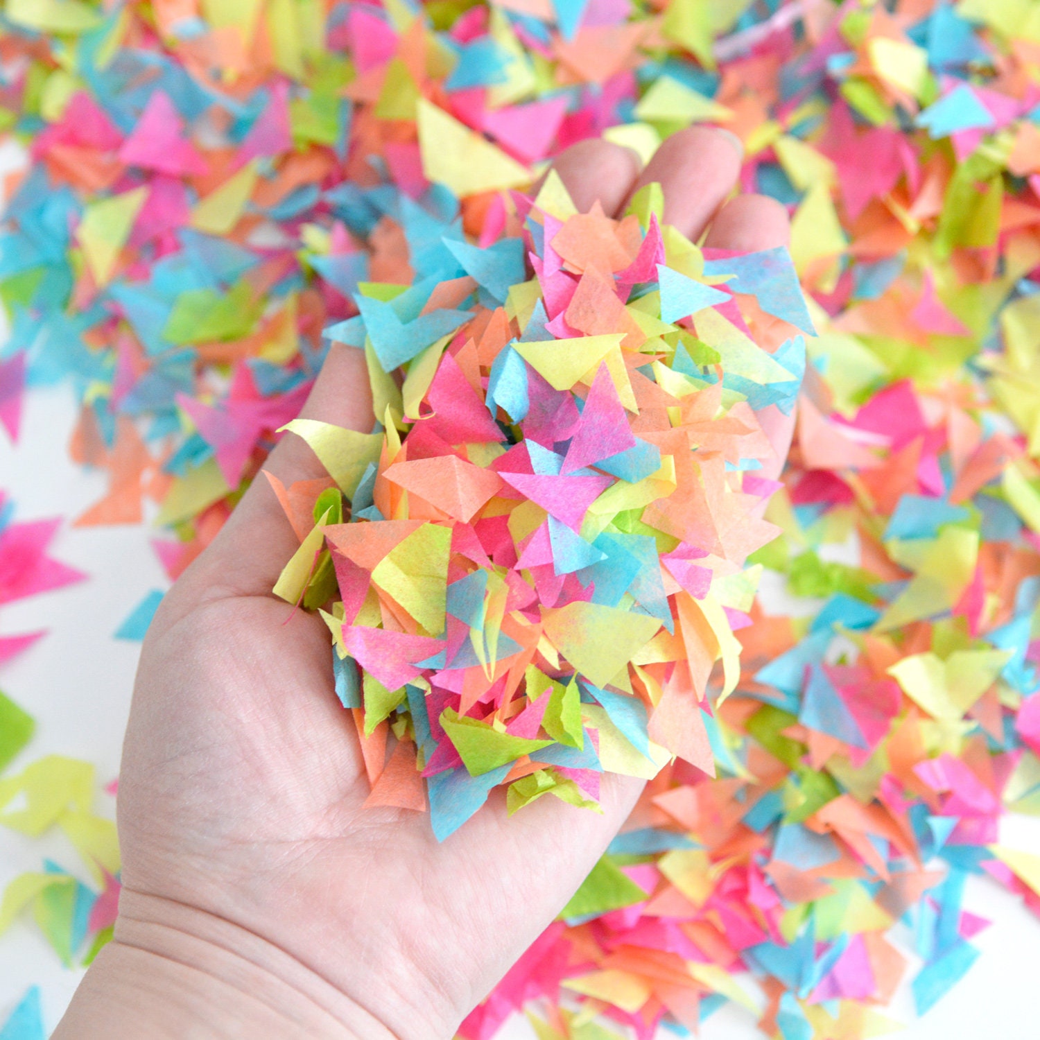 Aloha Fruity Confetti, Biodegradable Paper Confetti, Colorful Summer  Birthday Confetti, Fruit Party Decoration, Tropical Flamingo Party 