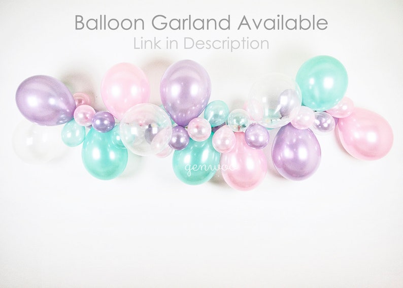 Unicorn Balloon Bouquet Unicorn Balloons Unicorn Party Decor Unicorn Balloon Set Unicorn Balloon Latex Unicorn Balloon Bundle image 3