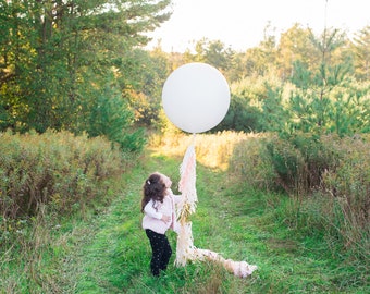 Balloon with Tassels, Tassel Garland, Balloon Tassel Tail, Fringe Balloon, Balloon Tassel Garland, Party Decor, Baby Shower, Bridal Shower