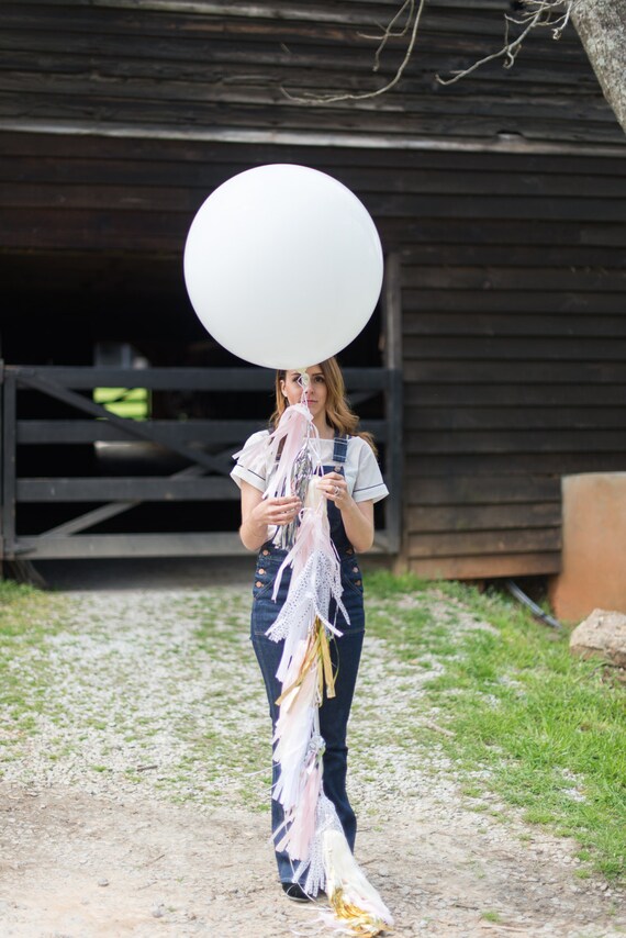 Wedding Balloon Tails or Tassel Garlands