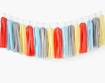Race Car Party Tassel Garland, Vintage Racing Car Boy Birthday Backdrop Bunting Banner,  Fast One First Birthday, Two Fast Second Birthday