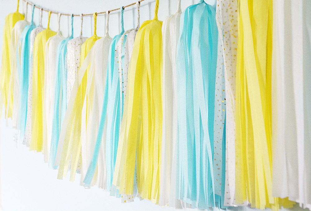 Yellow tassel garland outlet