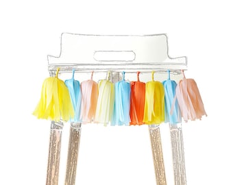 Rubber Duck High Chair Garland, High Chair Banner-First Birthday-Cake Smash-Yellow Duck Party - Half Birthday Boy - Yellow Blue Cake Smash