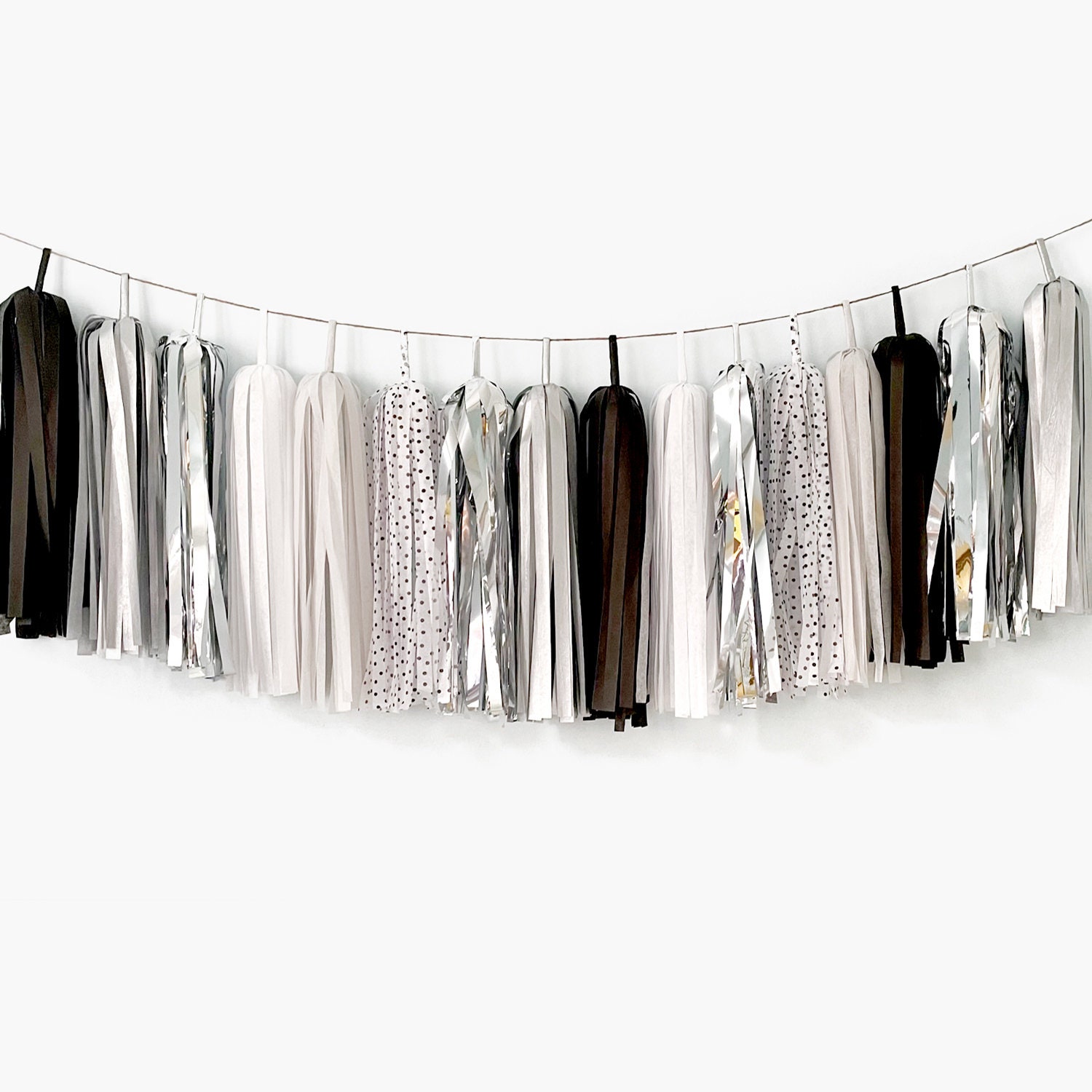 Black tassel garland deals