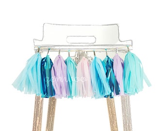 Winter Onederland High Chair Garland, Frozen Inspired First Birthday, Cake Smash, 1st Birthday, Winter Princess, High Chair Banner