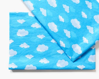 Clouds in the Sky Tissue Paper, Clouds Sky Pattern Gift Wrapping Paper, Nature Theme Gift Wrapping, Retail Packaging, sunshine party Supplie