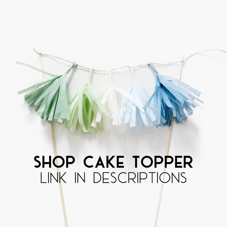 Blue Green Boho Rainbow High Chair Garland, Muted Color Rainbow, Baby Boy First Birthday Party, High Chair Banner, Cake Smash, Wild One image 5