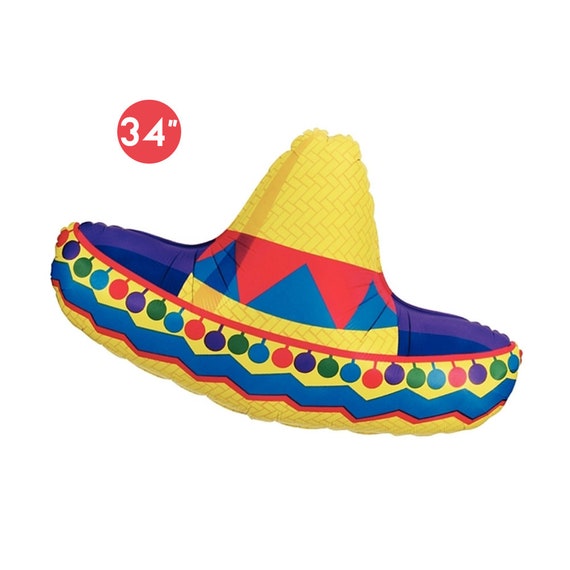 Sombrero Foil Balloon Cinco De Mayo 