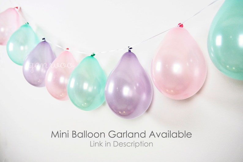 Unicorn Balloon Bouquet Unicorn Balloons Unicorn Party Decor Unicorn Balloon Set Unicorn Balloon Latex Unicorn Balloon Bundle image 5