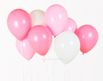 Pink Balloons | Pink Baby Shower | Pink Party Balloons | Pink Balloon Garland | Pink Birthday Decor | Bridal Shower