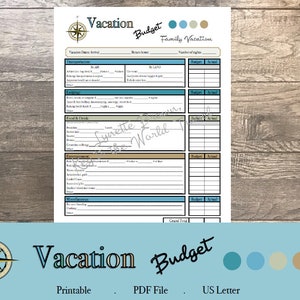 Vacation Budget
