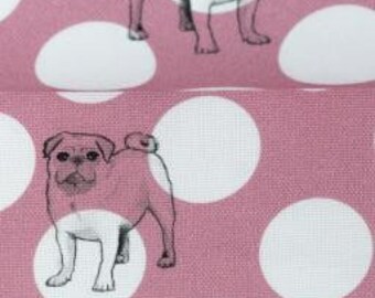 CANVAS, pug old pink