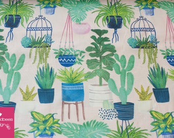 POTTED PLANS by Nerida Hansen Fabrics