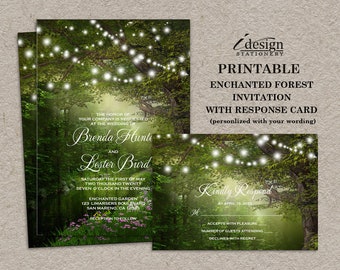 Enchanted Forest Wedding Etsy