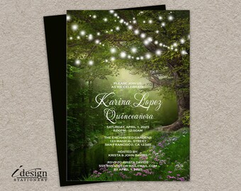 quinceanera invites etsy