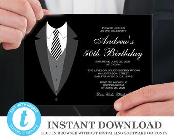 formal invitation etsy