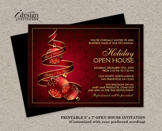 Elegant Open House Invitations 8
