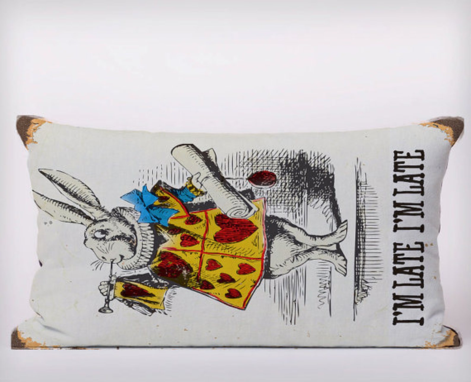 Alice in Wonderland White Rabbit I'm Late Vintage | Etsy