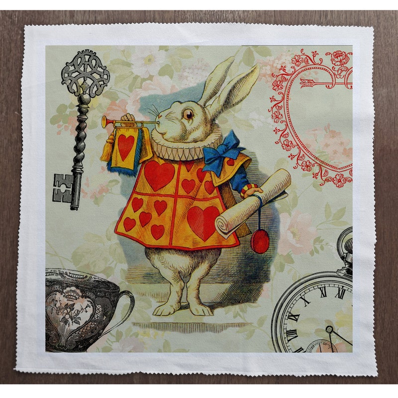 White Rabbit Clock - Etsy UK