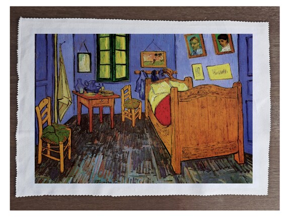 Vincent Van Gogh Painting Bedroom Sewing Cushion Upholstery Craft Patchwork And Quilting Fabric Panel 100 Cotton