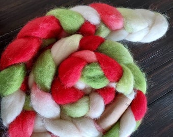 CLEARENCE -Border Leicester roving- 4oz