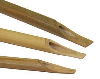 3 Bamboo Reed Pens For Arabic & Farsi Calligraphy Writing