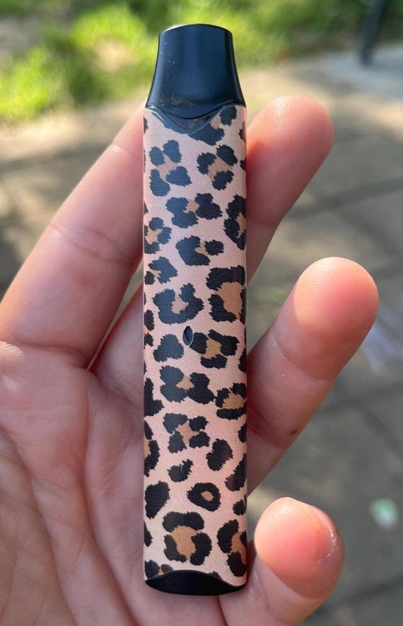 Vuse Alto Skin: Cheetah, Leopard, Mushroom, & Floral Pattern (skin only, NO VAPE included)