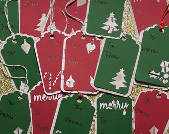 Christmas Tags - set of 15 tags