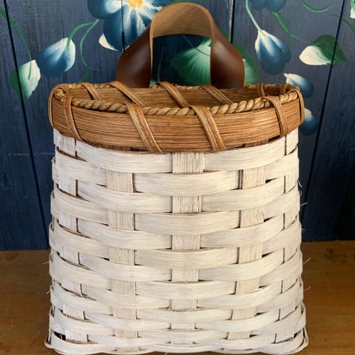 Handmade Basket Wall Basket Hanging Basket Mail Basket Etsy