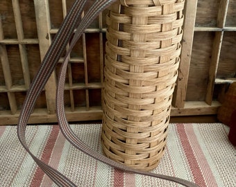 Handmade Basket, Spindle Basket, Tote Basket, Shoulder Basket, Gathering Basket, Flower Basket, Made in USA