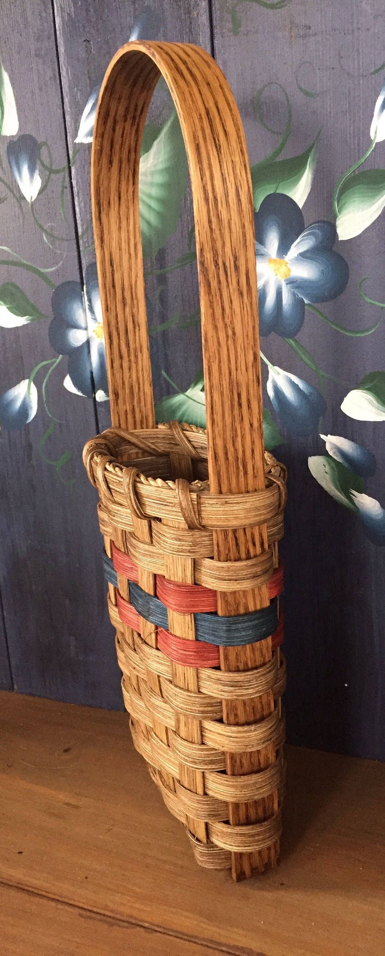 Handmade Basket Patriotic Basket Hanging Basket Wall | Etsy