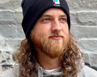 Embroidered Proper Beanie
