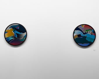 Circular painting set “Crash”