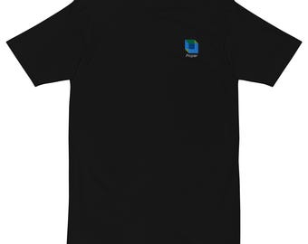 Proper Embroidered Blk Tee