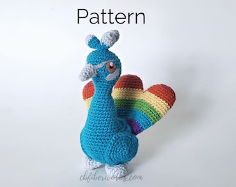 Prym the Peacock Crochet Pattern | PRIDE Bird Pattern