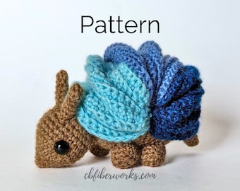 Anton the Armadillo Crochet Pattern