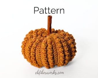 Popcorn Pumpkin Crochet Pattern | Easy, Beginner-Friendly, Quick Fall Pattern