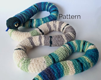 Kelvin the Temperature Snake Crochet Pattern | Easy Temperature Project Pattern with Start Guide