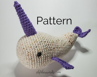 Nico the Narwhal Crochet Pattern