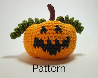 Jack-o-Lantern pompoen haakpatroon | Eenvoudig Halloween-decor