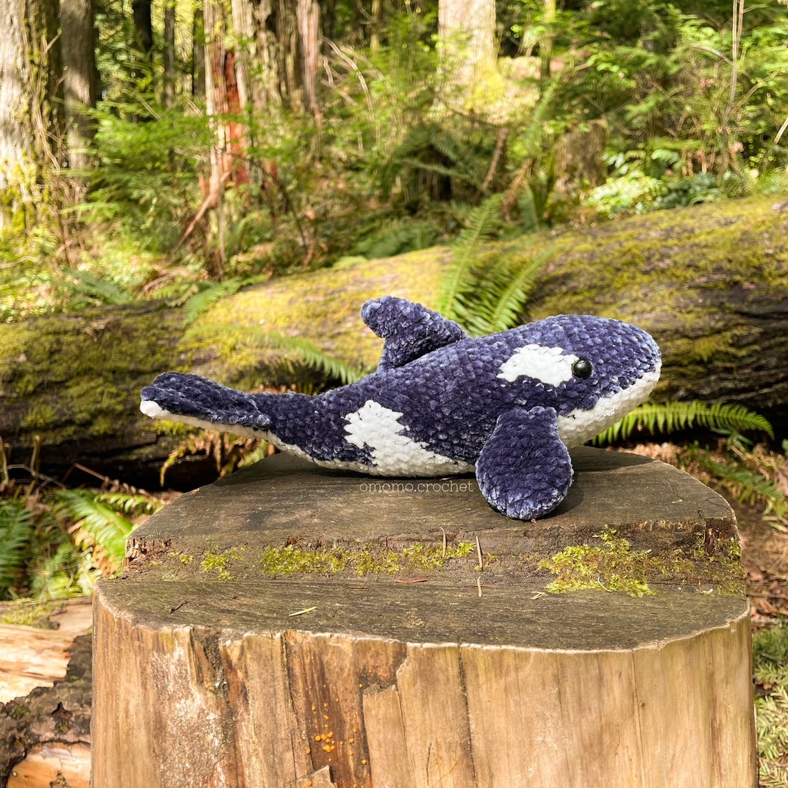 Olive the Orca Crochet Pattern No Sew Killer Whale Pattern - Etsy