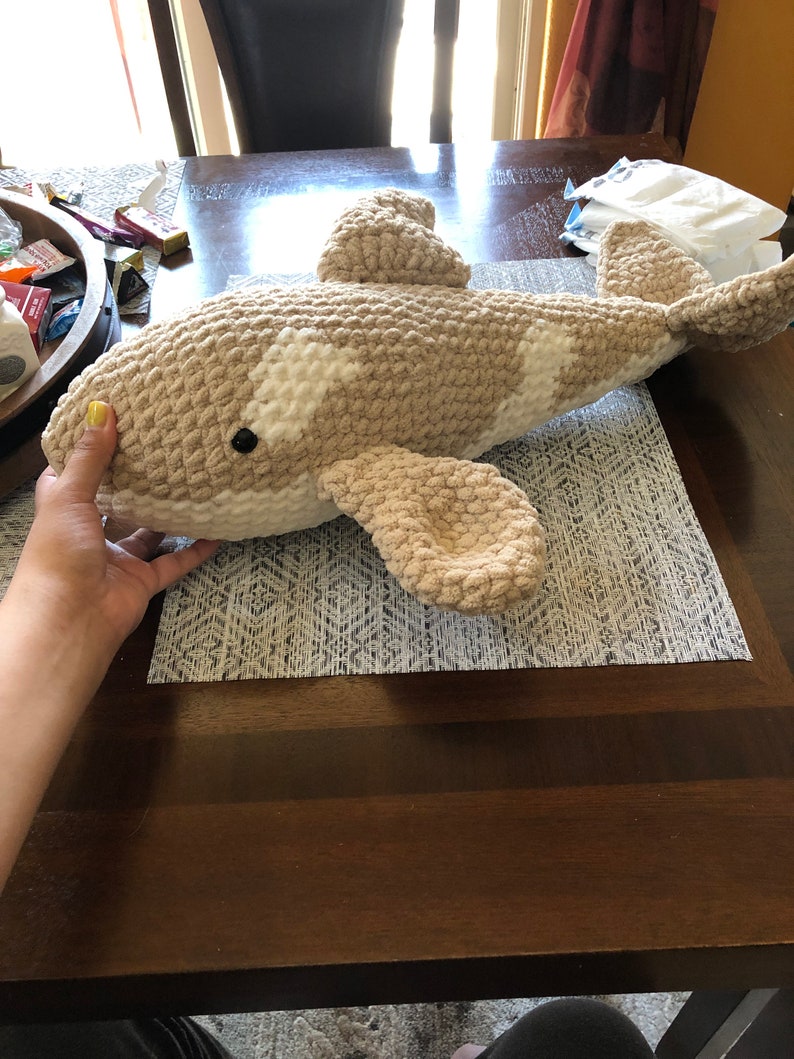 Olive the Orca Crochet Pattern No Sew Killer Whale Pattern - Etsy