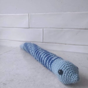 Kelvin the Temperature Snake Crochet Pattern Easy Temperature Project Pattern with Start Guide image 10