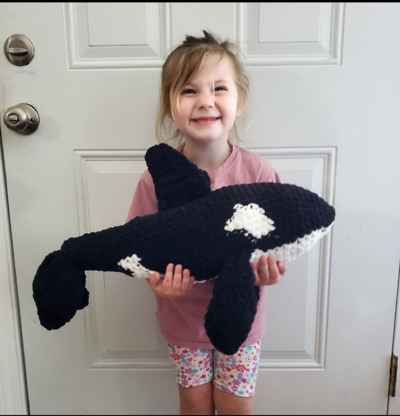 Olive the Orca Crochet Pattern No Sew Killer Whale Pattern - Etsy
