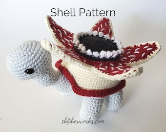 Sammie the Turtle Demogorgon Shell | Removable Crochet Shell Pattern
