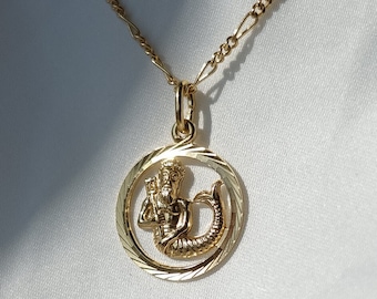 AQUARIUS // AQUARIUS - Zodiac necklace in gold, silver or rose gold