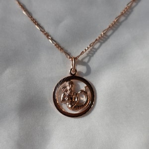 VERSEAU // VERSEAU collier zodiaque en or, argent ou or rose image 5