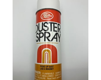 Vintage Fuller Brush Company Duster Spray Can Mod Retro Cleaning Collectible