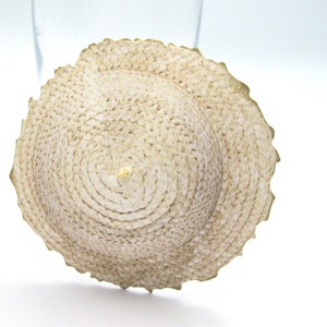 10 or 20 Straw shabby hat picnic paper cocktail umbrellas drink umbrella Cocktail custom cupcake umbrellas wedding reception accessory decor