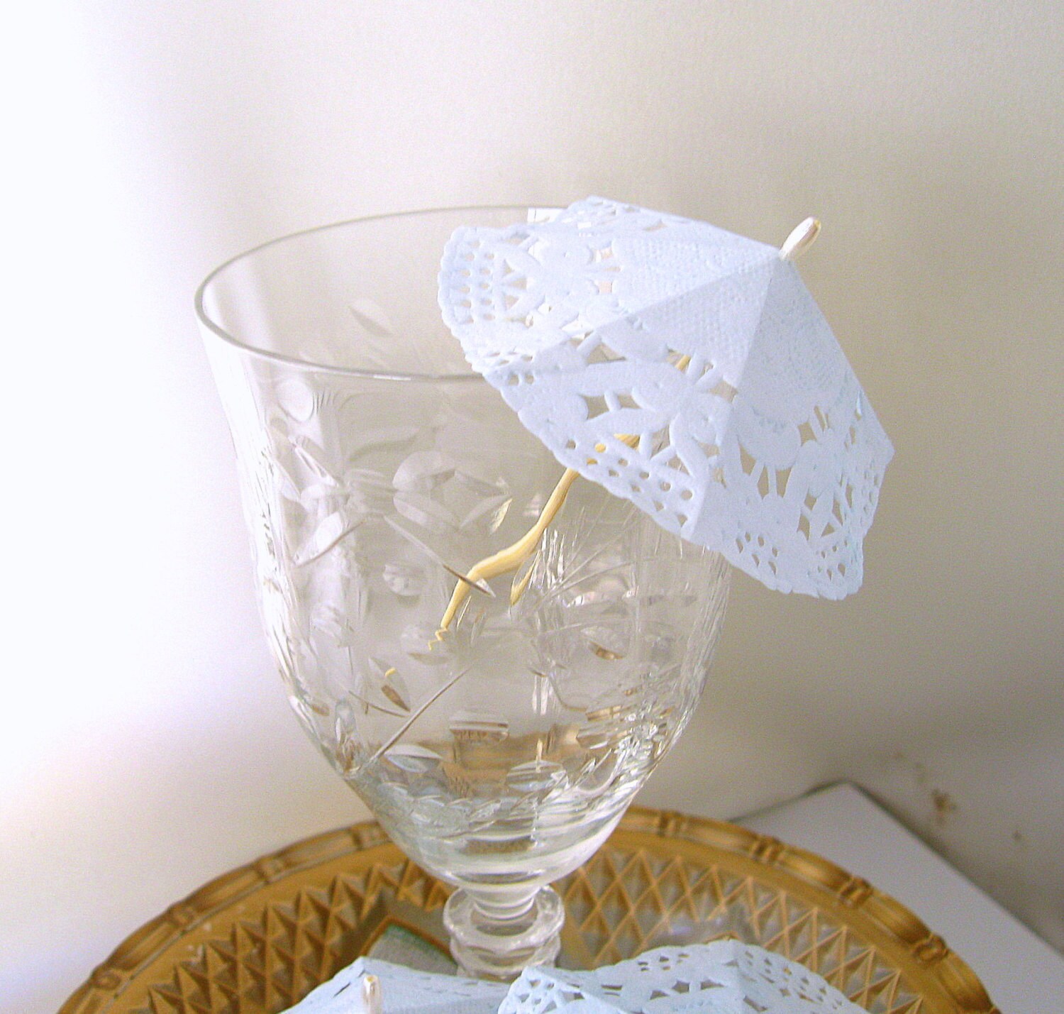 Pale Mint Cocktail Umbrellas Drink Parasol 25 Small Umbrella Etsy